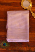 Lavender Tissue Tussar Silk Saree