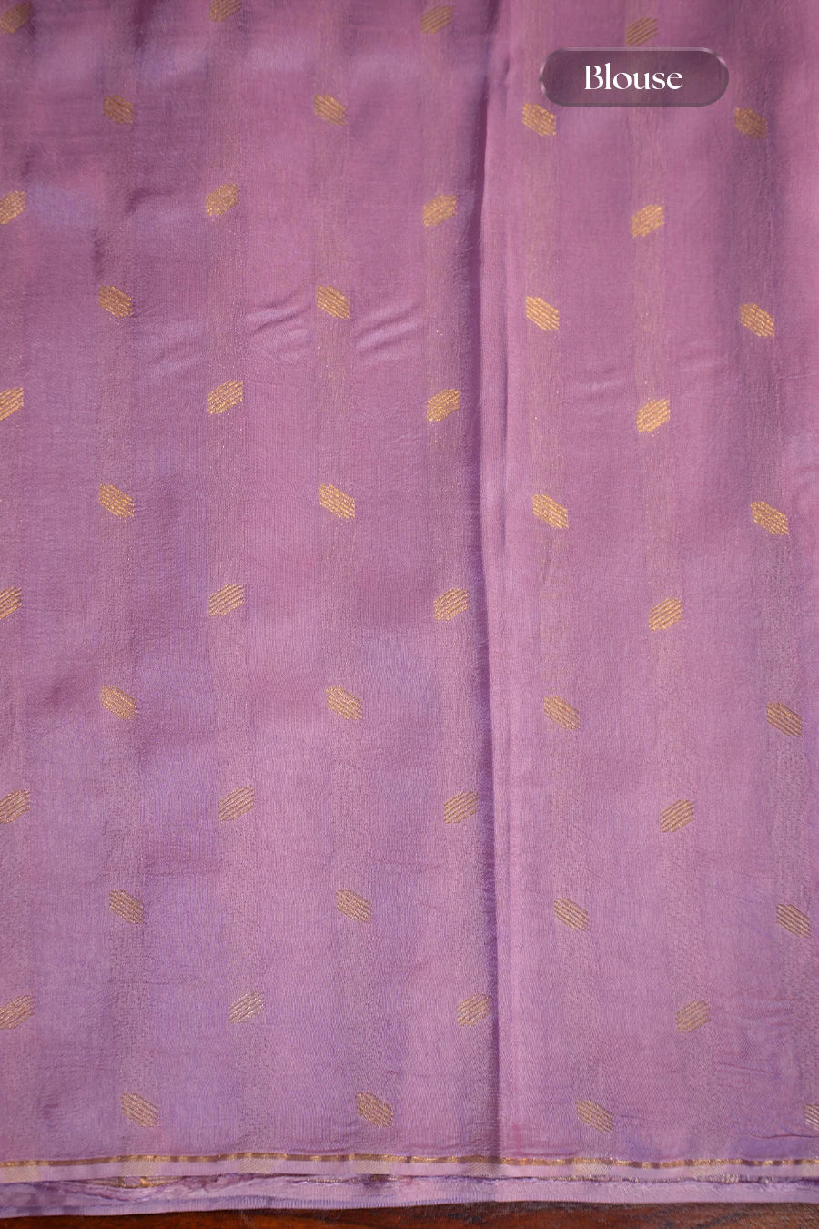 Lavender Tissue Tussar Silk Saree